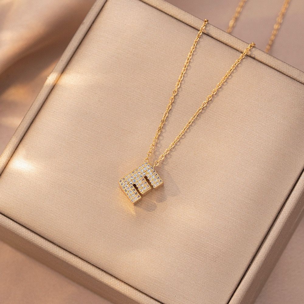 Minimal Initial Necklace - Image 24