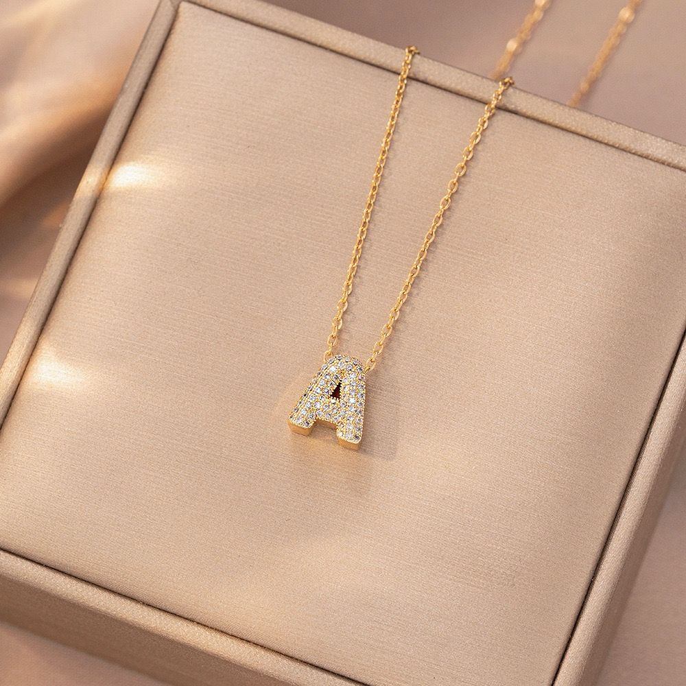 Minimal Initial Necklace - Image 27