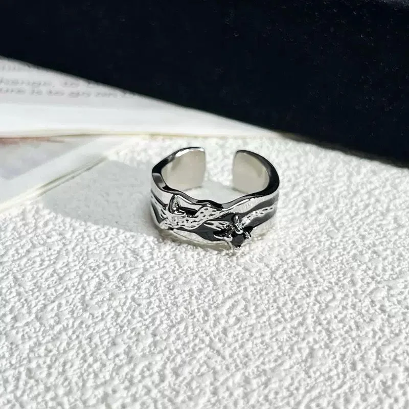Silver Punk Ring - Image 3