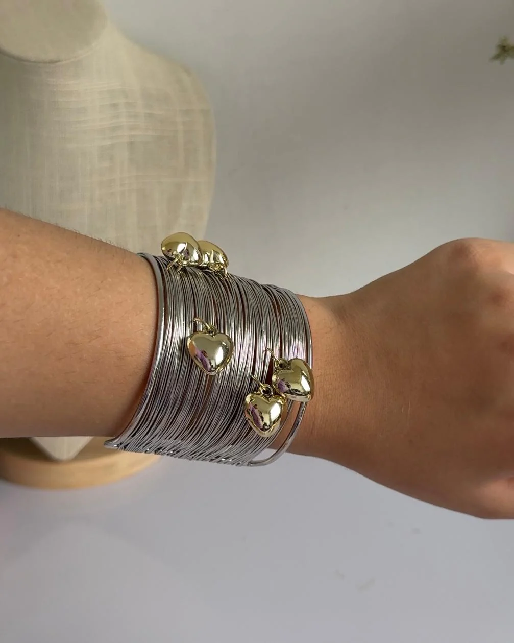 Silver-Soul Coiled Bracelet - Image 2