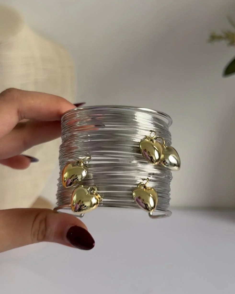 Silver-Soul Coiled Bracelet - Image 3