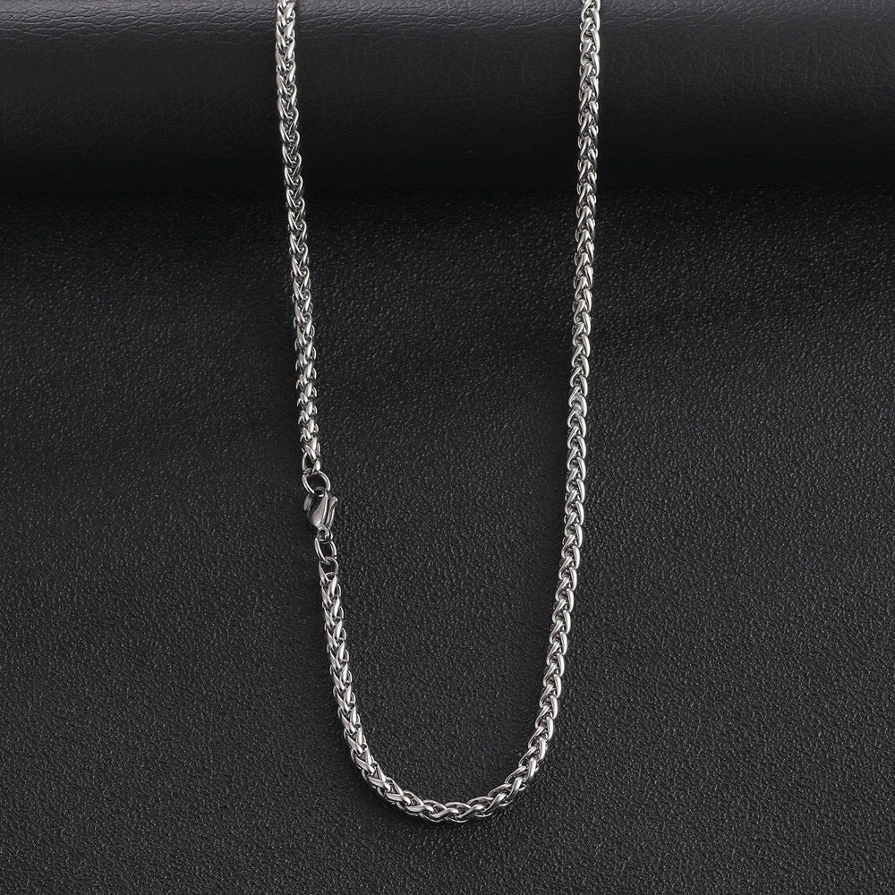 Silver Status Chunky Necklace (Unisex) - Image 3