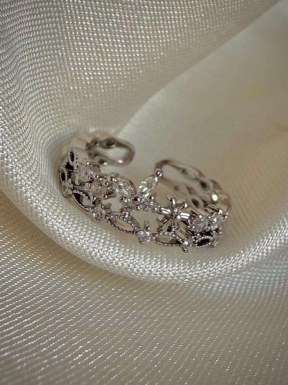 Silver Whisperwing Ring