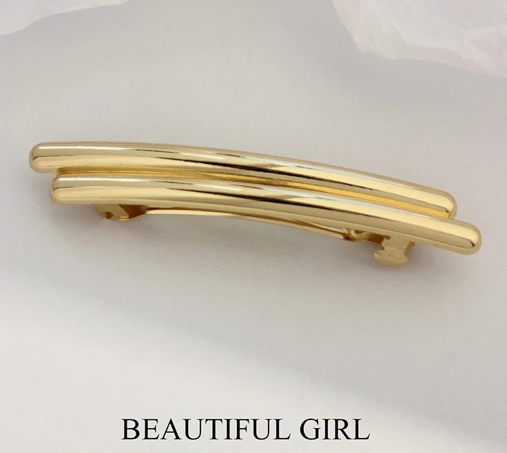 Simply Stunner Gold Hair Clip - Image 2