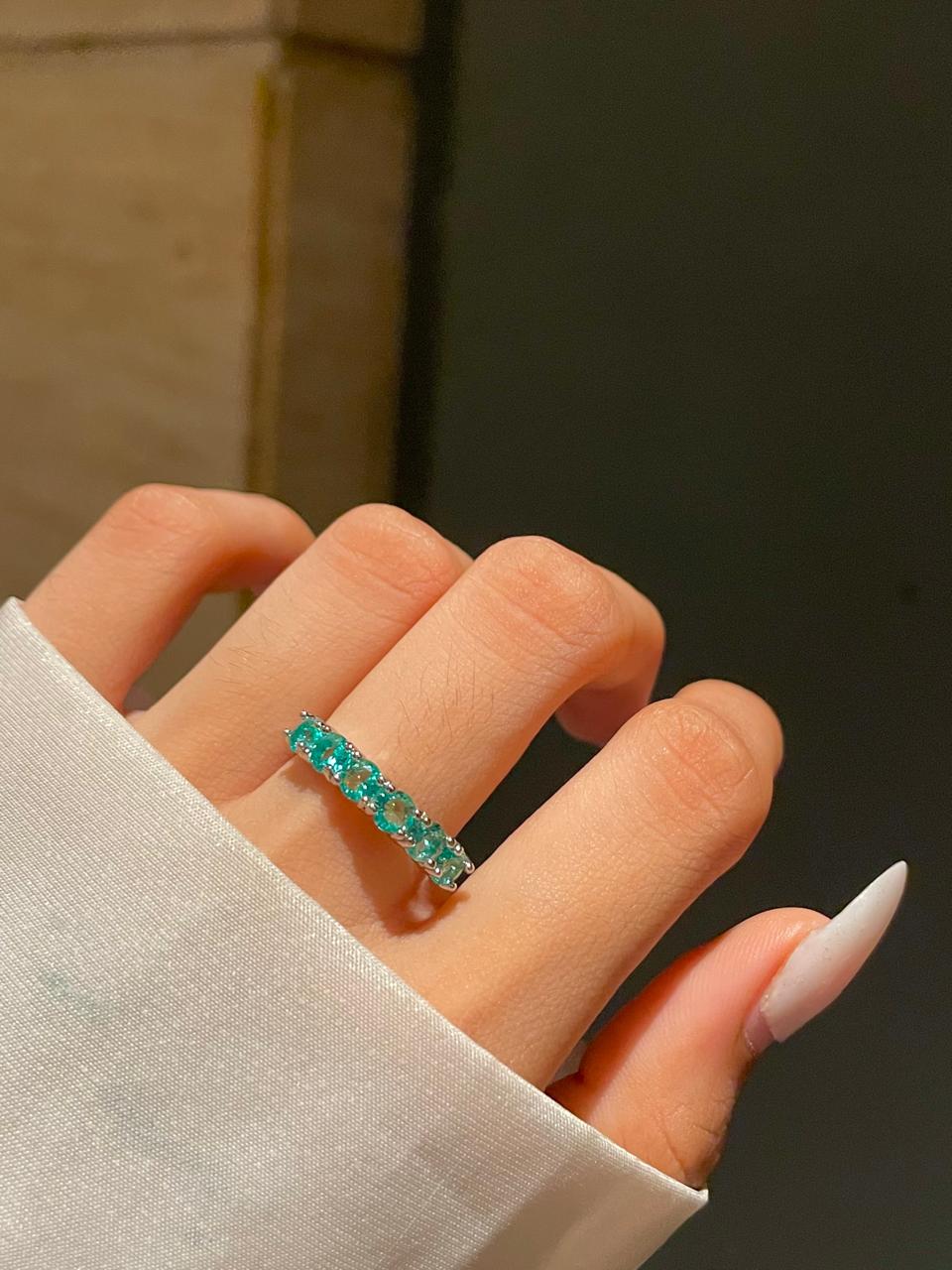 Sky Ring Band- green - Image 3