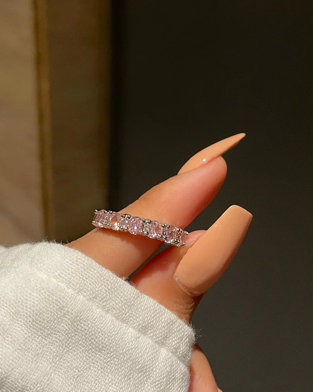 Sky Ring Band- pink - Image 3