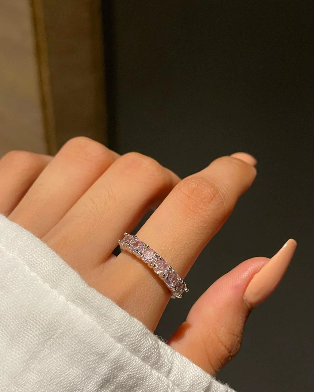 Sky Ring Band- pink - Image 4