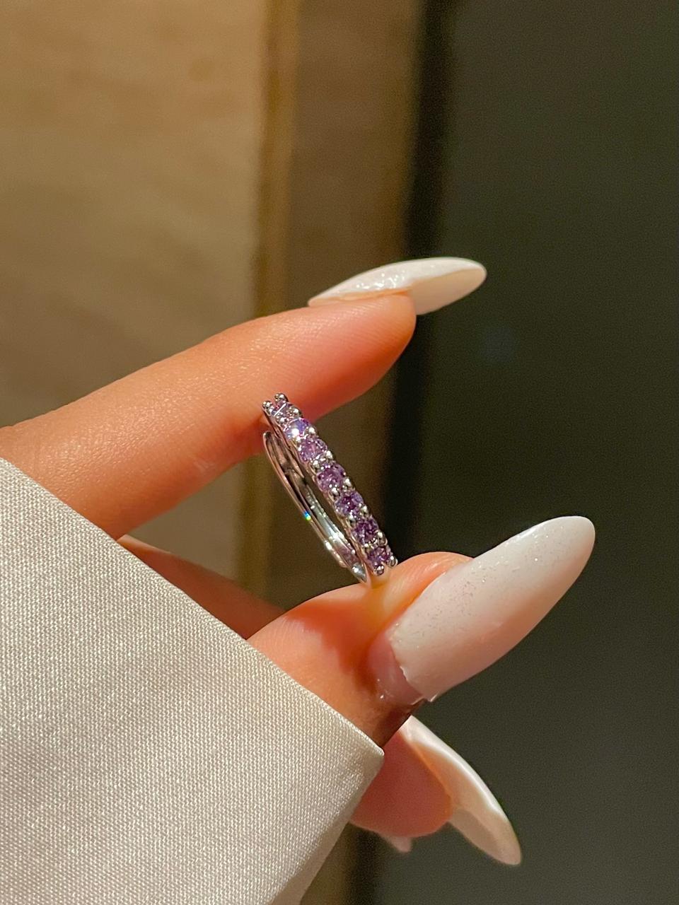 Sky Ring Band- purple - Image 2