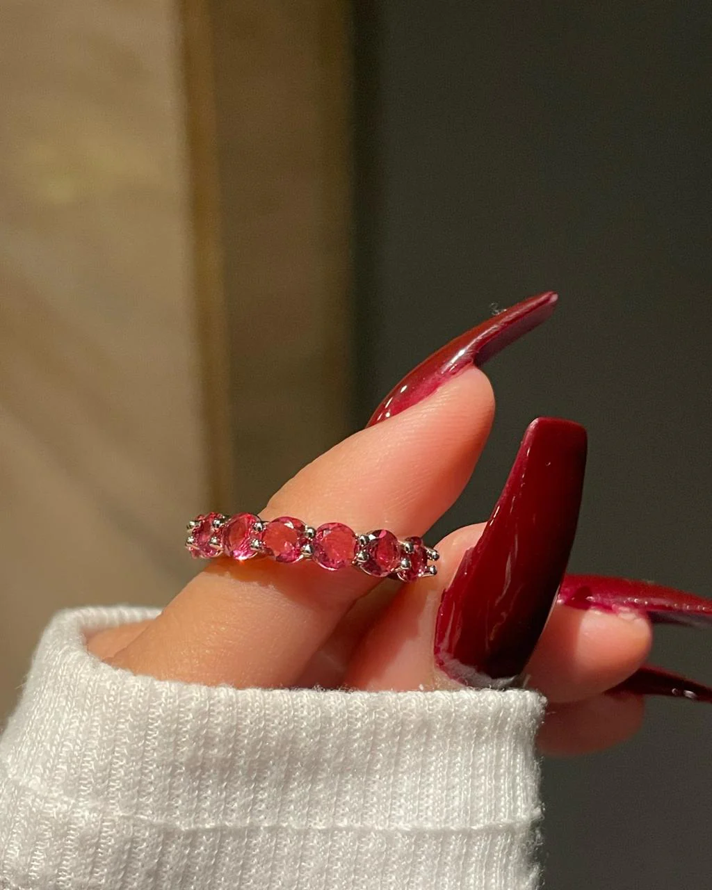 Sky Ring Band- red - Image 2