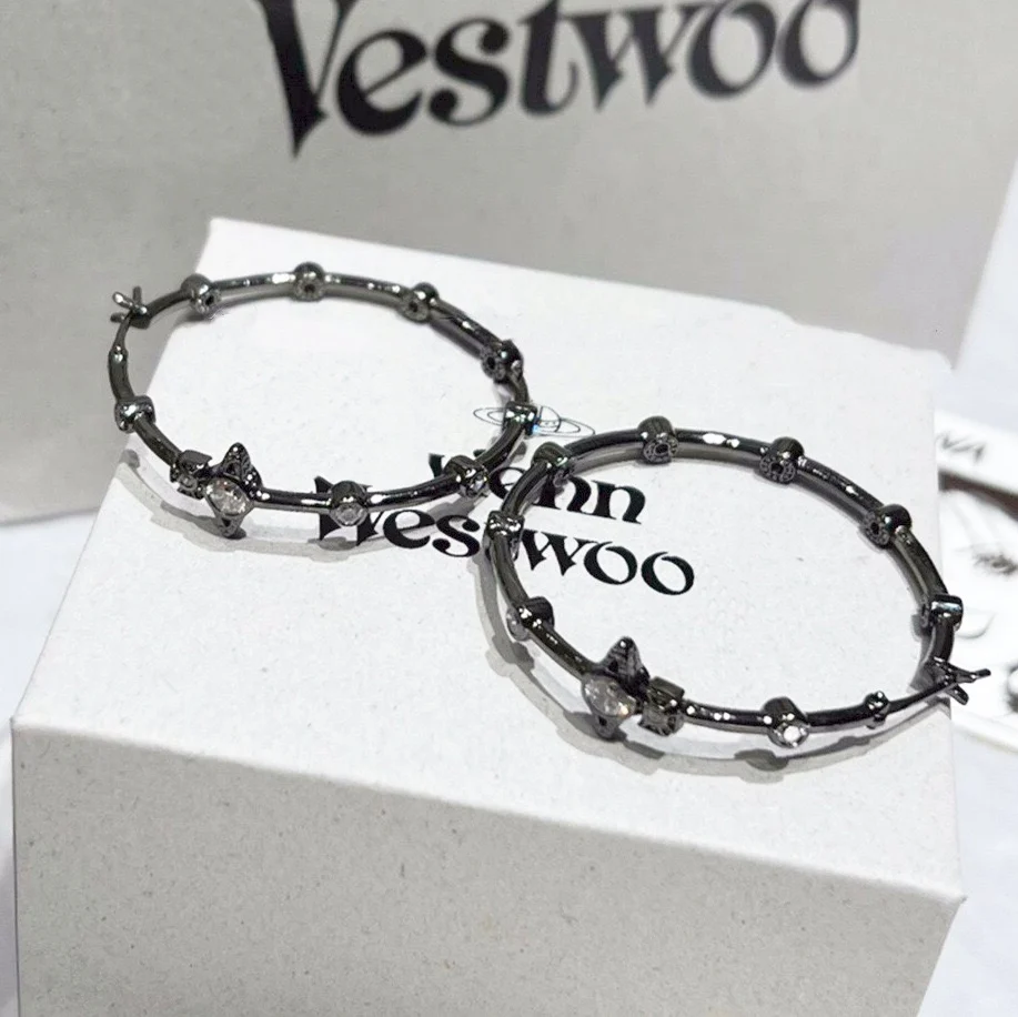 Slaying Sinister Hoop Earrings