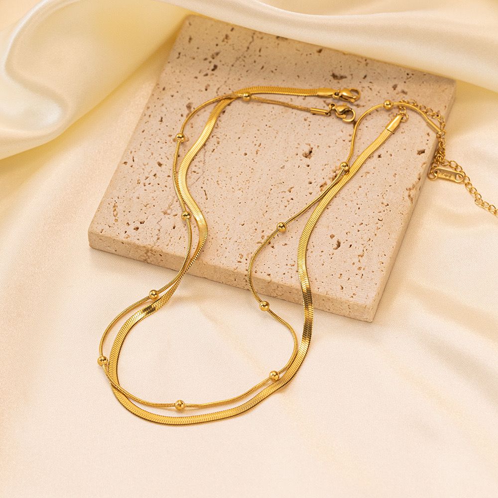 Everyday wear Layered Necklace - Image 3