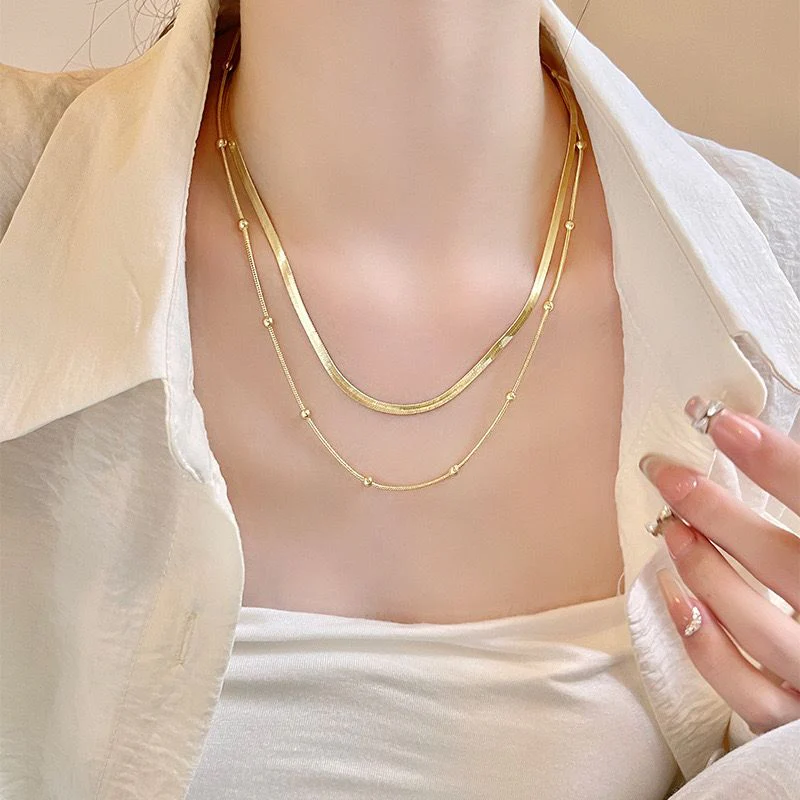 Everyday wear Layered Necklace - Image 4
