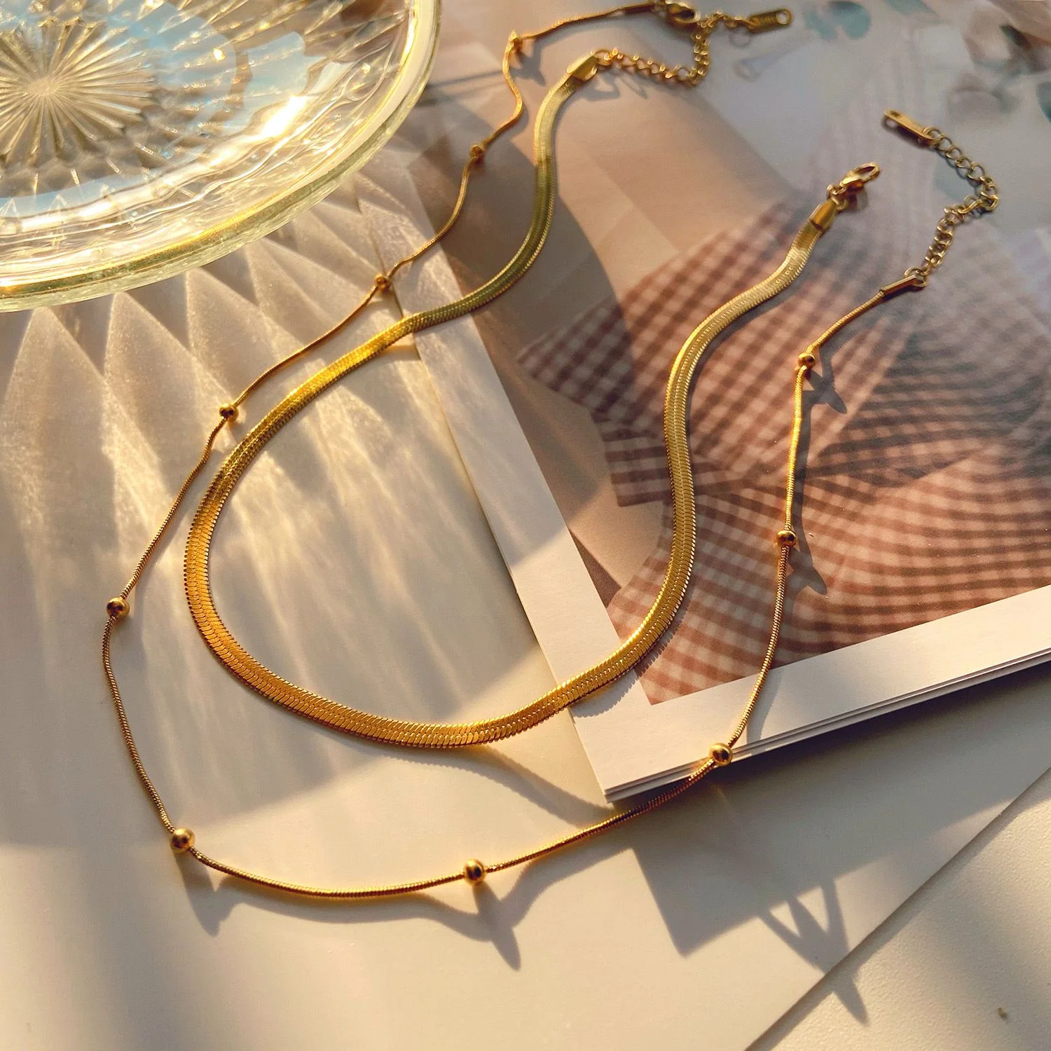 Everyday wear Layered Necklace - Image 6