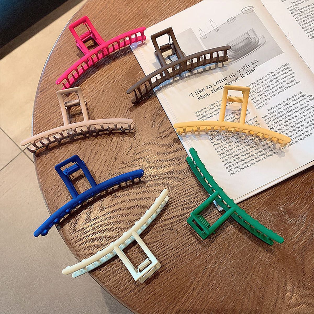 Slim XL Claw Clips- candy (matte) - Image 5
