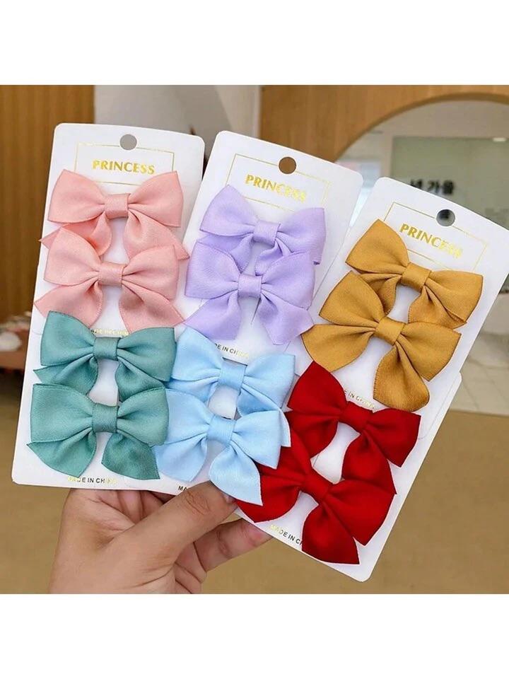 Small Hair Bows- pack of 2 - Image 3