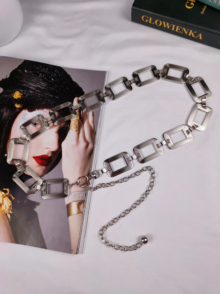 Snatched Babe Silver Waist-chain - Image 2