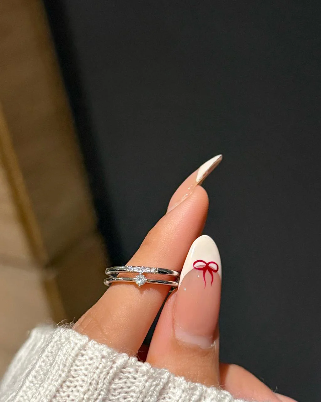 Snowdrop Minimal Ring - Image 3