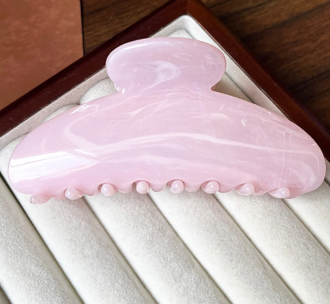 Sofia Pink Claw Clip - Image 2