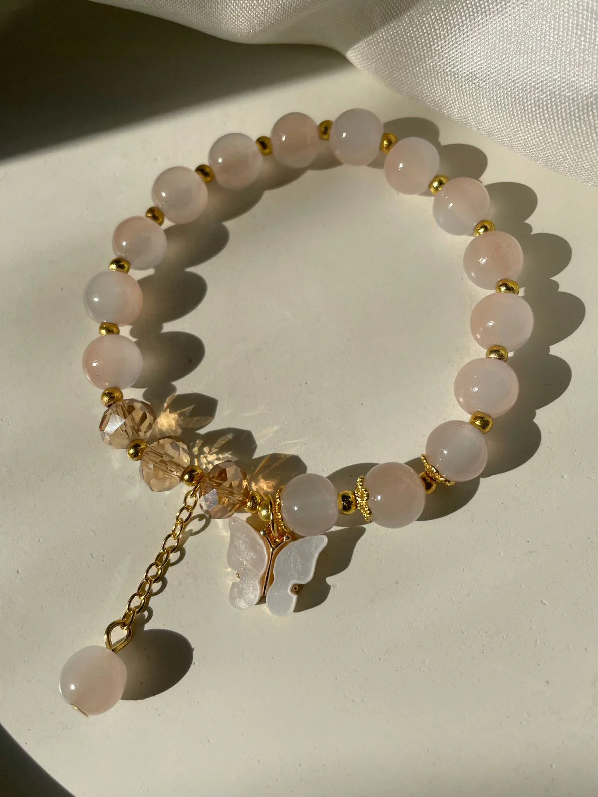 Soft Butterfly Bracelet- browns