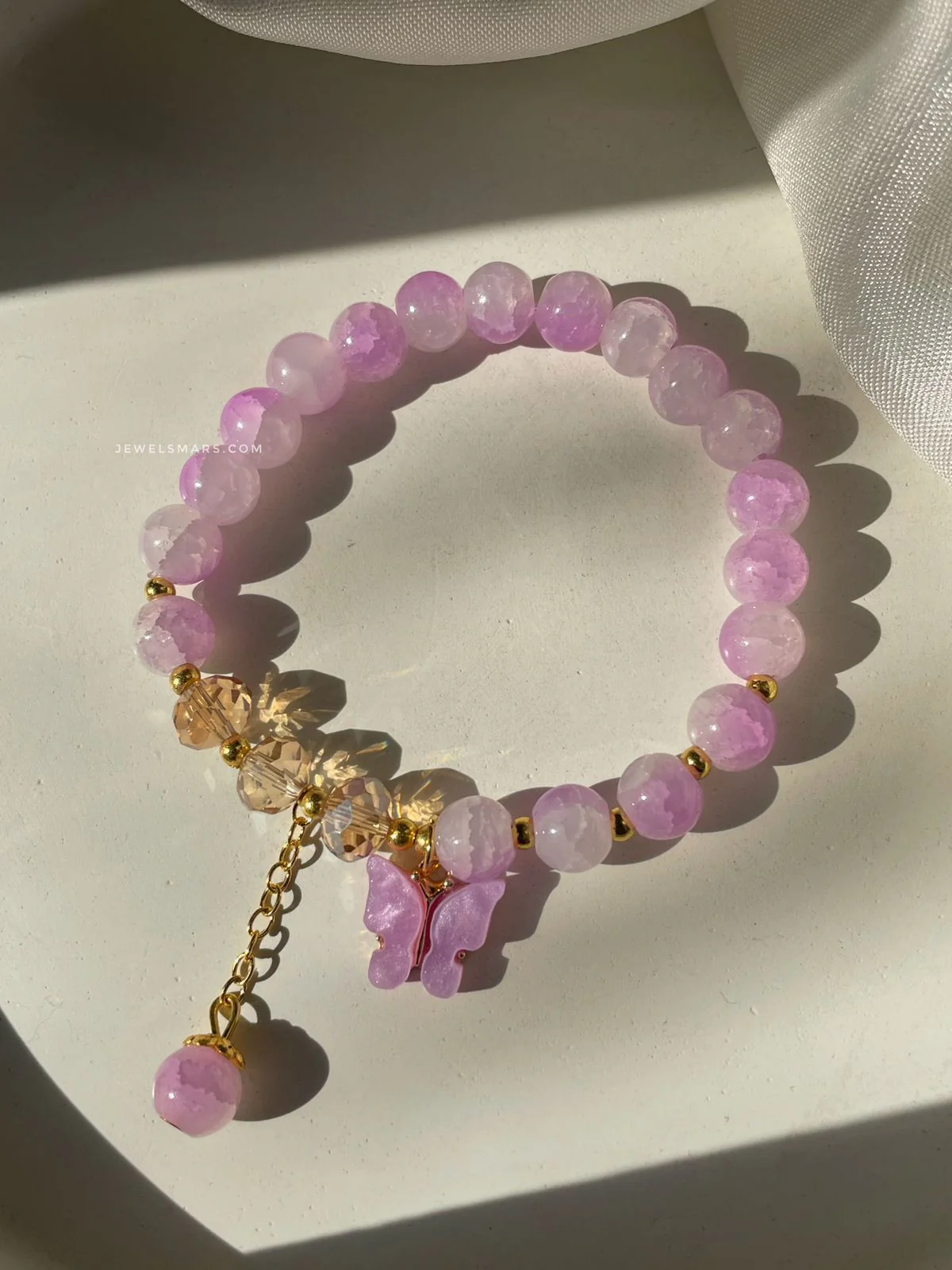 Soft Butterfly Bracelet- purple