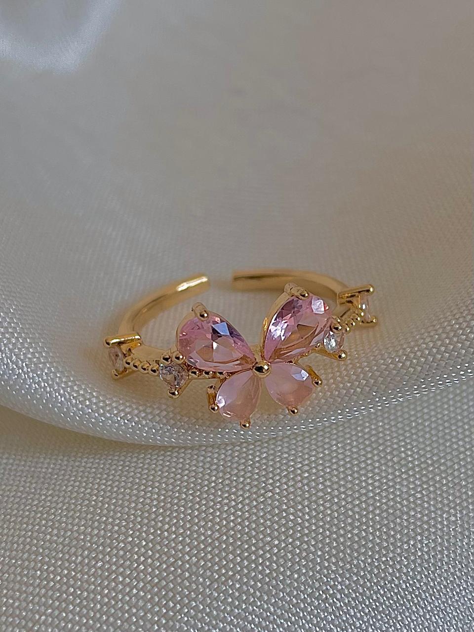 Soft Pinch Butterfly Ring - Image 2