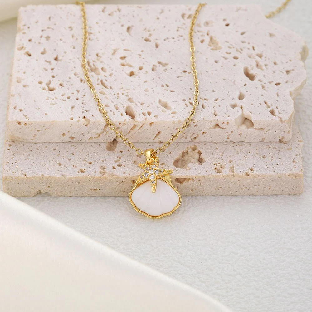 Sparkly Sea-star Necklace - Image 4
