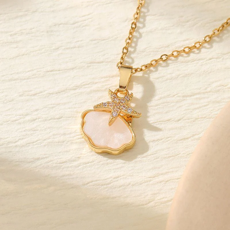 Sparkly Sea-star Necklace - Image 7