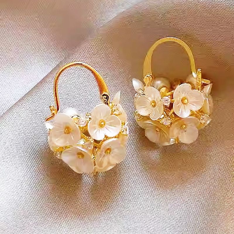 Spring in a basket Earrings - Image 3