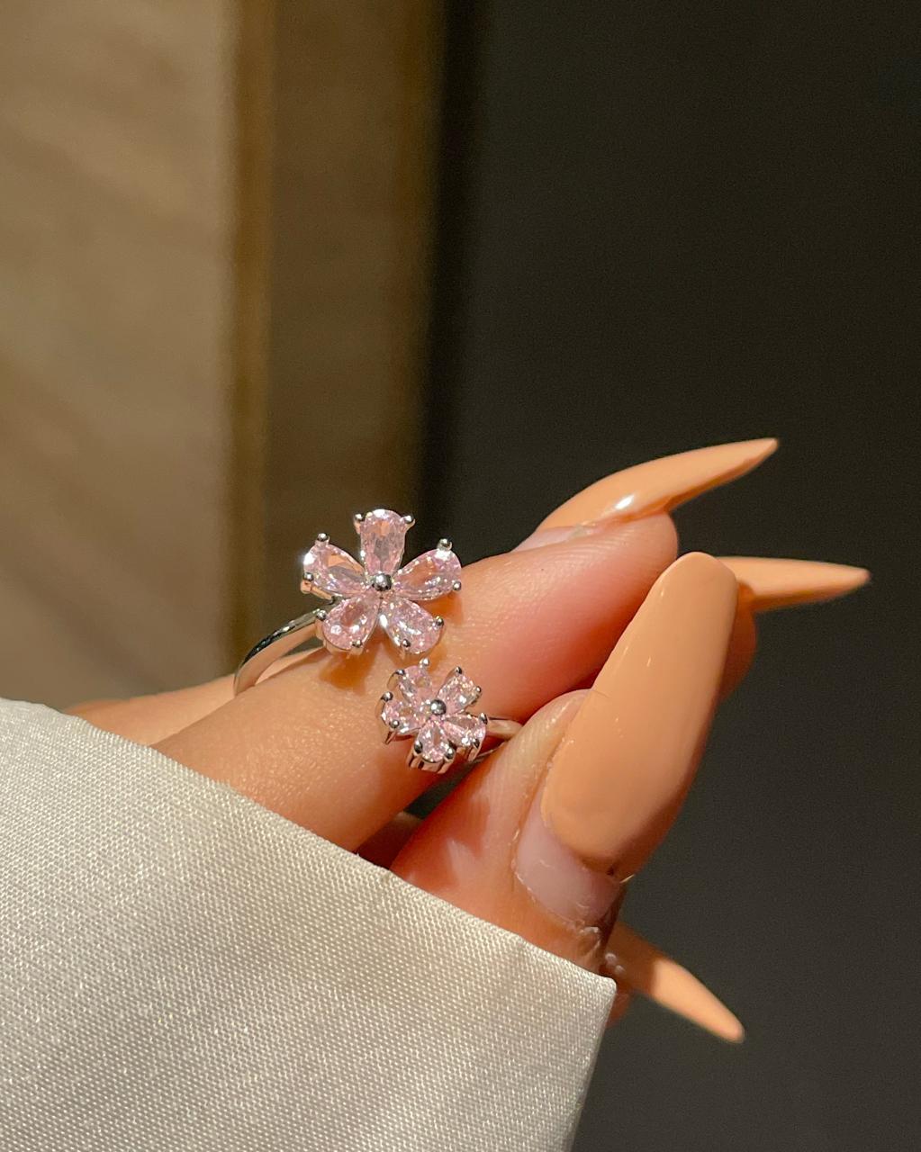 Spring time Ring- pink - Image 3