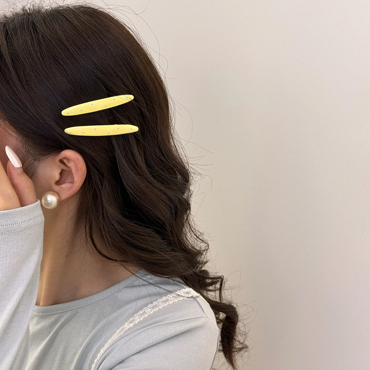 Sprinkles of Polka Hair Clip (1pc) - Image 4