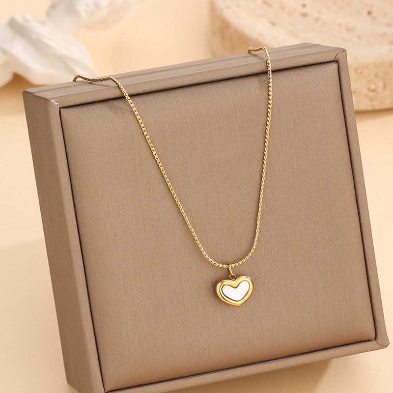 Stainless Steel Heart Necklace - Image 3