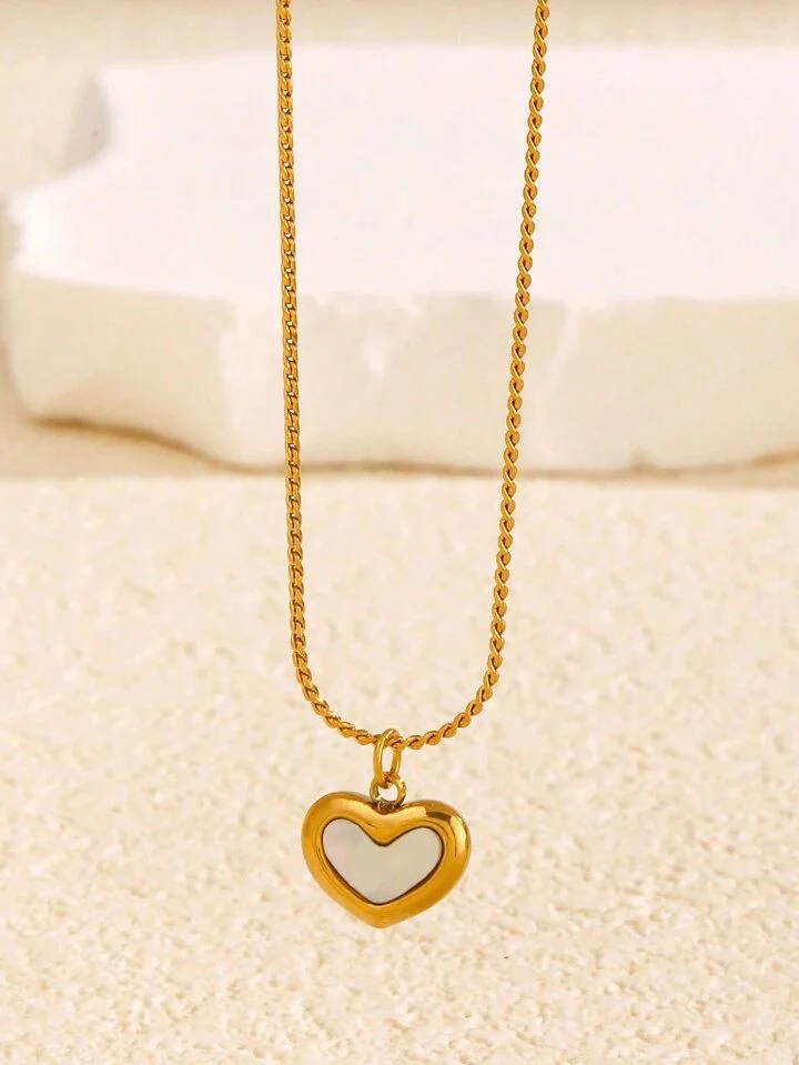 Stainless Steel Heart Necklace - Image 5