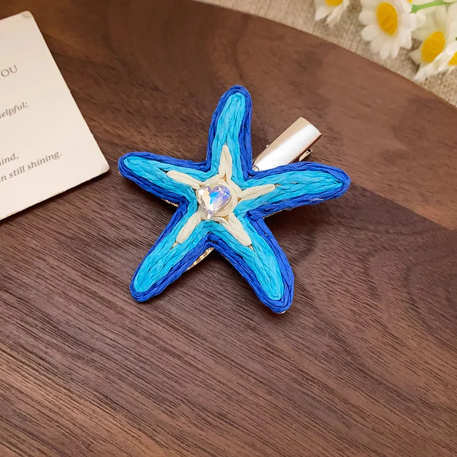 Star of the Sea! Hair Clip (handmade) - Image 3
