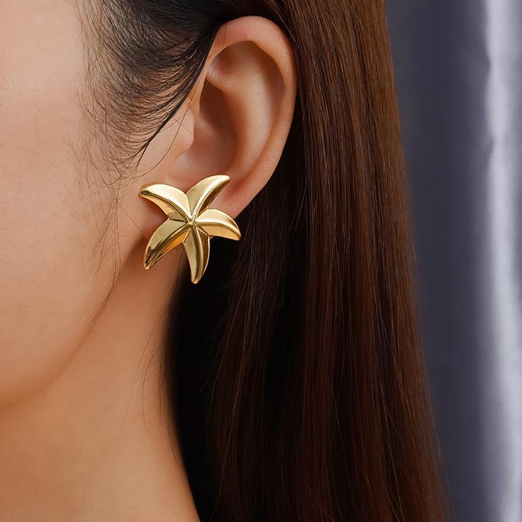 Starfish Earrings (stainless steel) - Image 2
