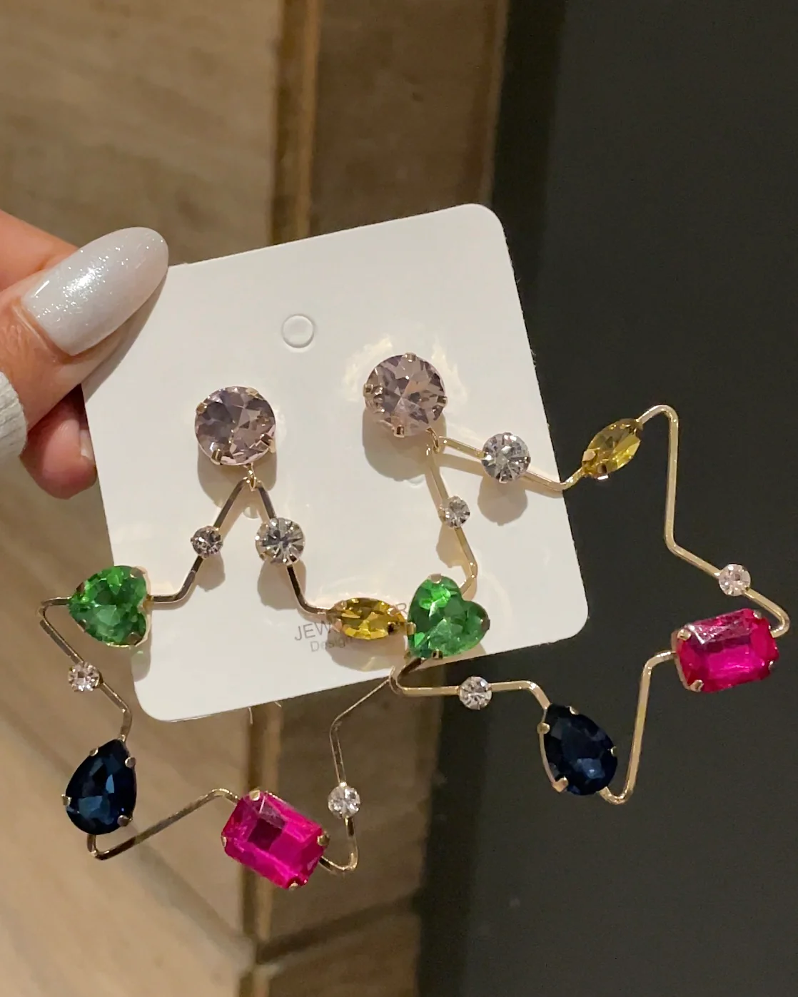 Starlight Glam Earrings - Image 2