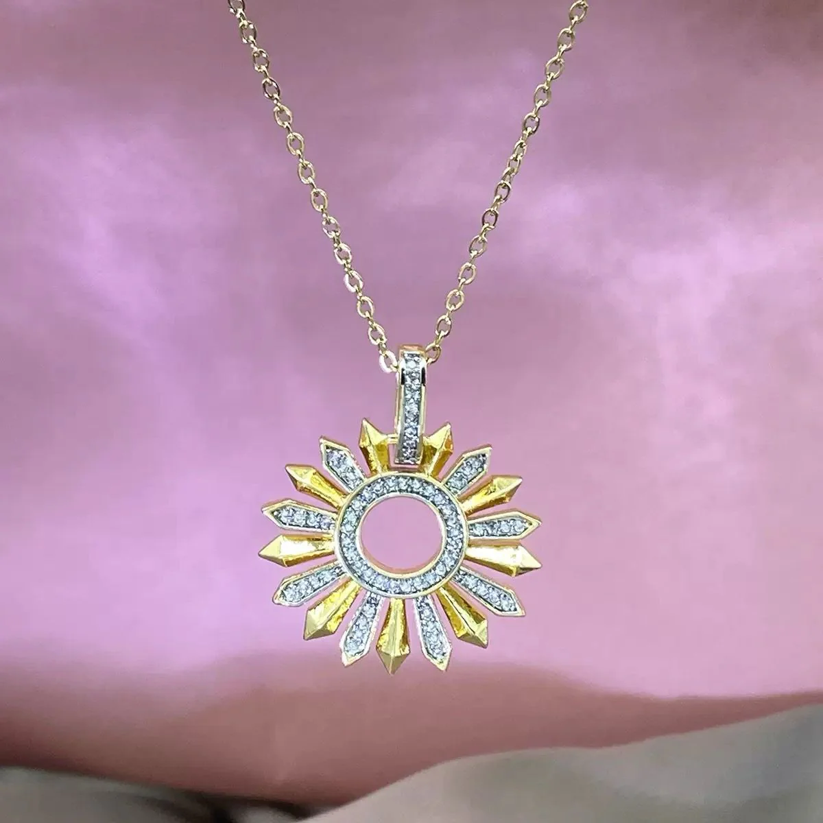 Starlit Round Necklace - Image 2