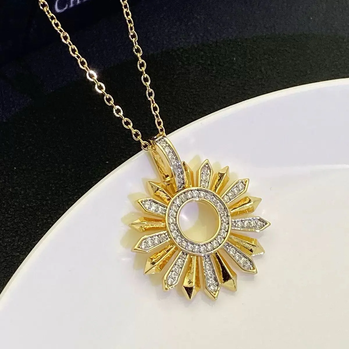Starlit Round Necklace - Image 3
