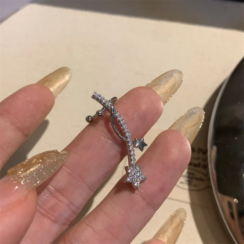 Starry Angel Ear-cuff (left ear, single piece) - Image 2