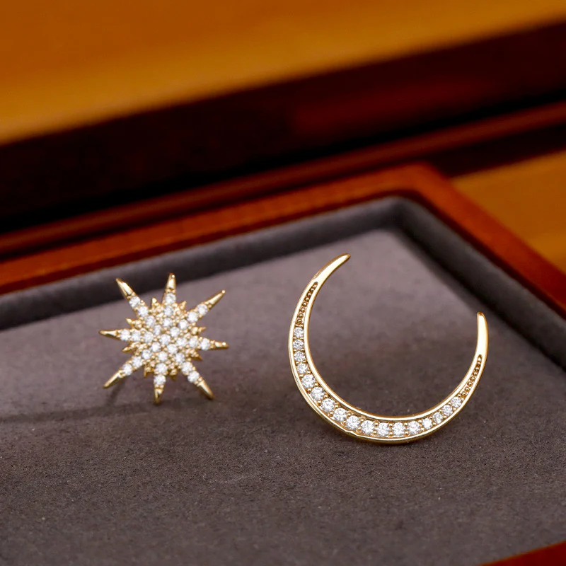 Starry Stardust Mismatched Earrings - Image 3