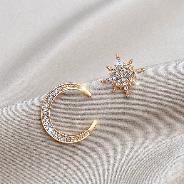 Starry Stardust Mismatched Earrings - Image 5