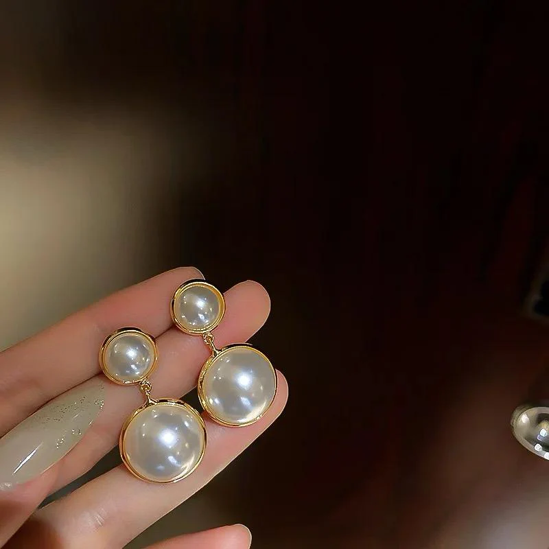 Statement Pearl Earrings - Image 2
