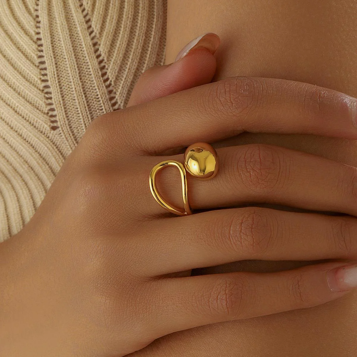 Statement Spiral Ring - Image 2