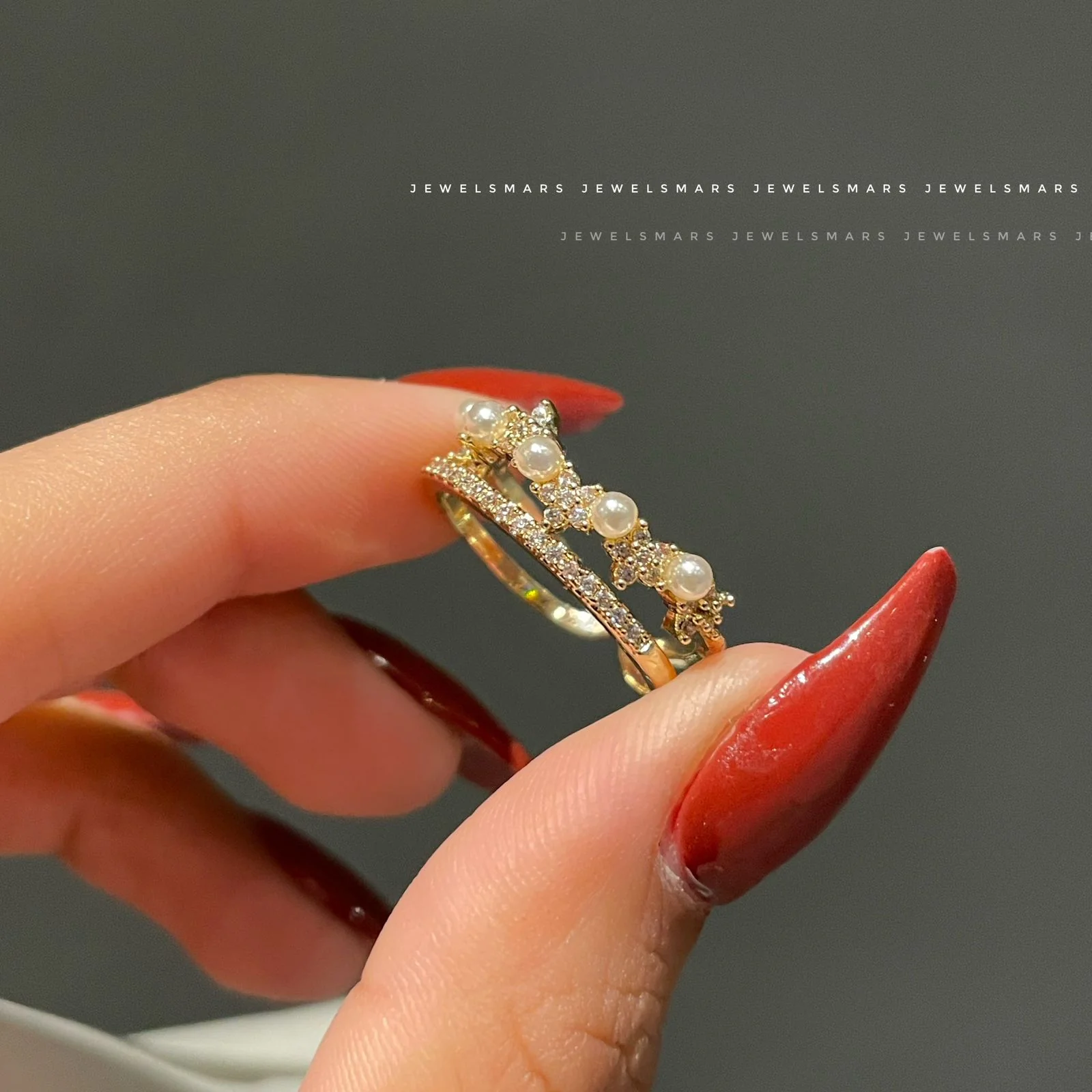 Stella Pearly Ring
