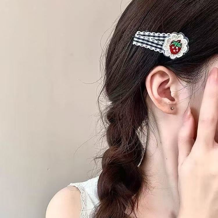 Strawberry Shortcake Cute Hair Clip (1pc) - Image 2