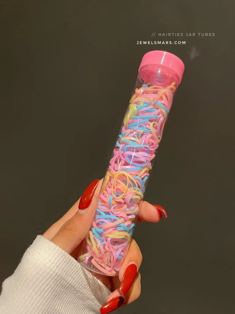 Stretchable Hairties Jar tubes - Image 4