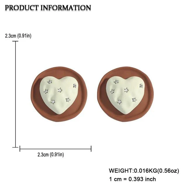 Heart of Universe- Korean Earrings - Image 3