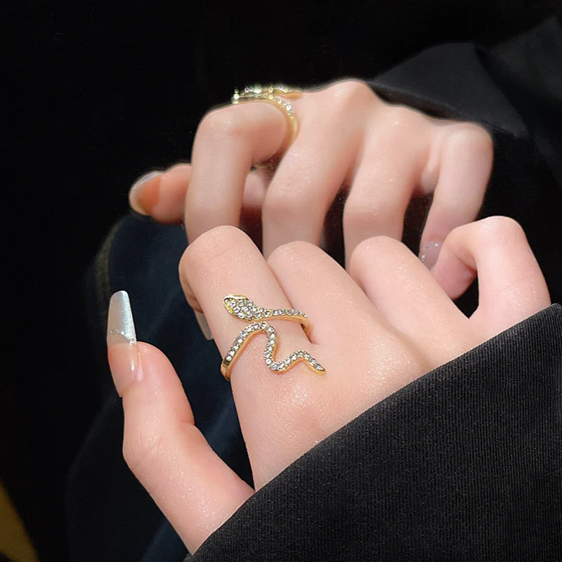 Studded Serpentine Ring - Image 2