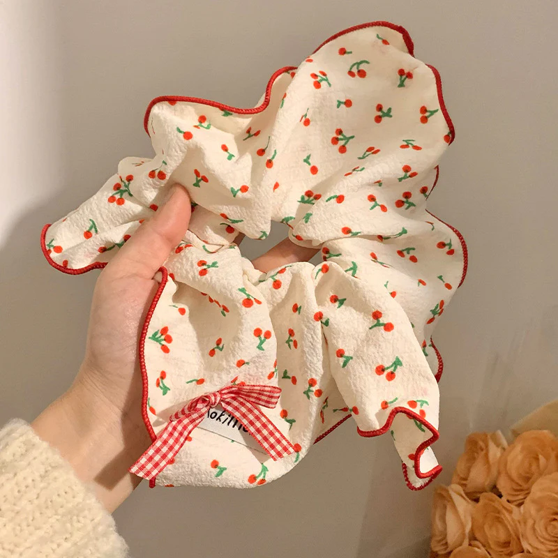 Summer Fling Cherry Scrunchie - Image 2