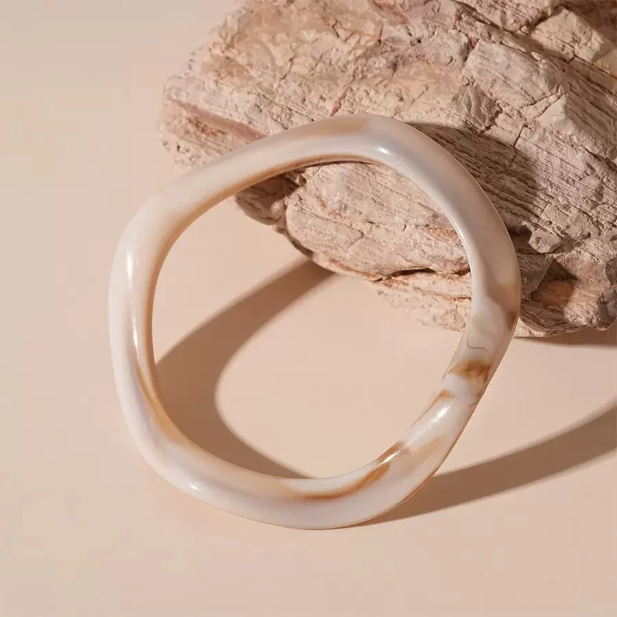 Sun-glazed Acrylic Bangle