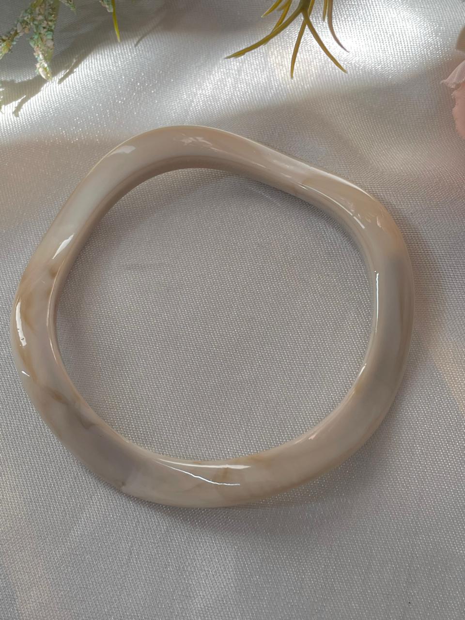 Sun-glazed Acrylic Bangle - Image 2